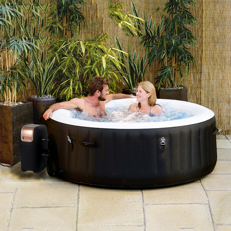 Inflatable Spa Hot Tub Blow Up Portable Outdoor With Cover And Filter Pump Included - Welldone - Buy Inflatable Spa Hot Tub, Inflatable Hot Tub, Portable Hot Tub Product On 常州汇珩网络科技有限公司